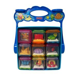 Fisher Price Peek A Blocks Ocean Beach  2004 mattel